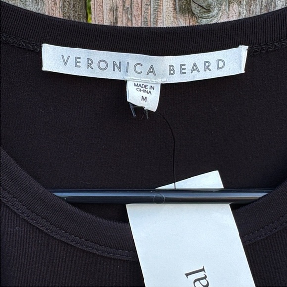 EUC Veronica Beard Bernice Stretch Jersey
Front Tie Dress Black Size Medium - Picture 4 of 9
